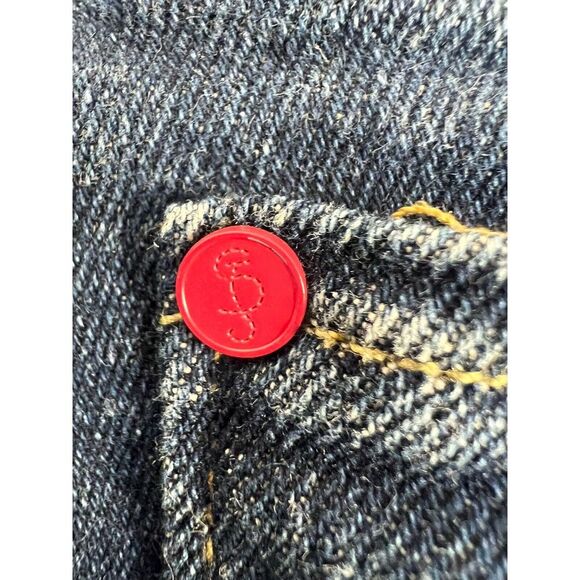 SLINK Curvy Cropped Jeans Size Distressed Size 20 - Picture 8 of 16